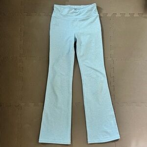 Athleta Girls Sky Blue Flared Yoga Pant